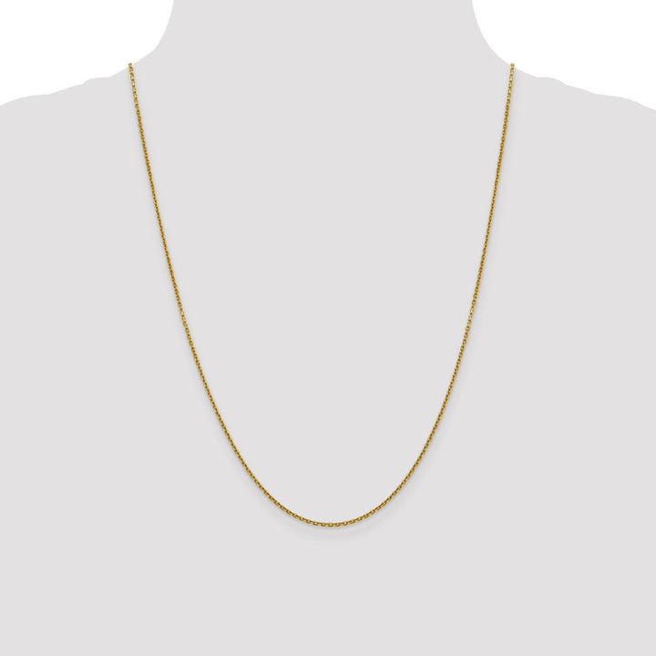 Gold 1.5mm Cable Chain, 24" - Chain - Design Jewellers Edmonton