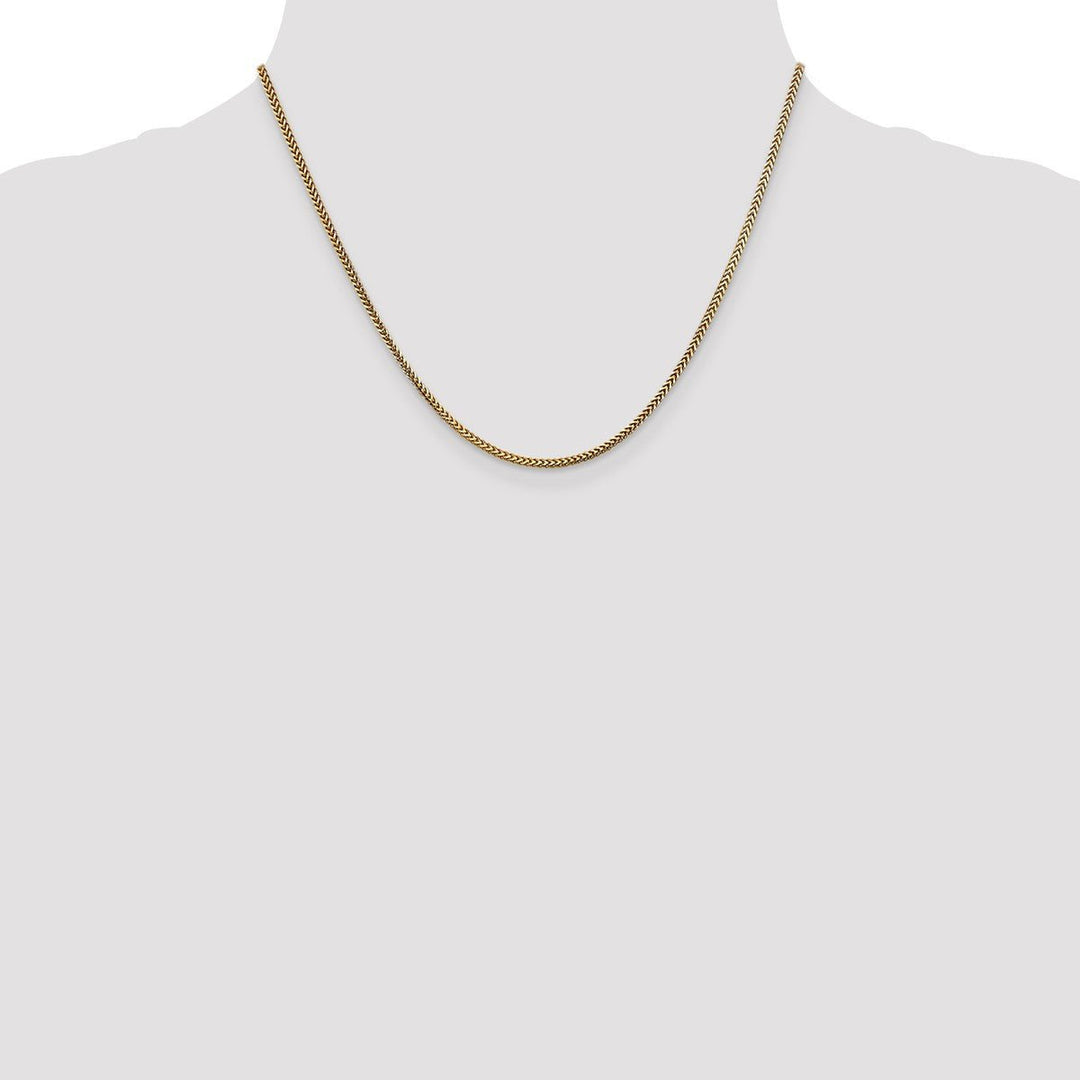 Gold 1.5mm Franco Chain, 18