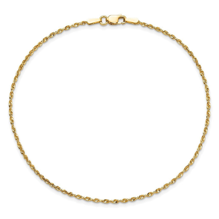 Gold 1.5mm Rope Chain, 1" - Chain - Design Jewellers Edmonton