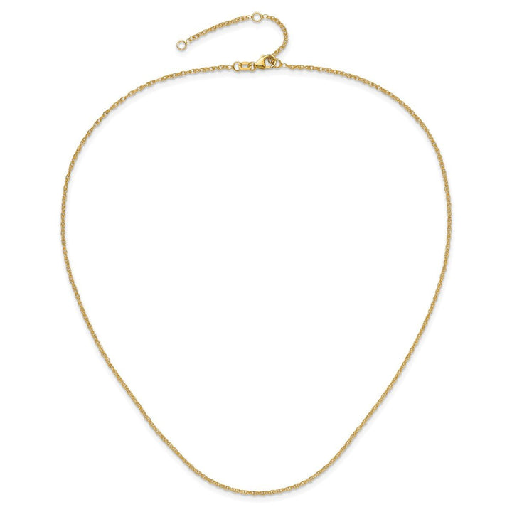 Gold 1.5mm Rope Chain, 16" - Chain - Design Jewellers Edmonton