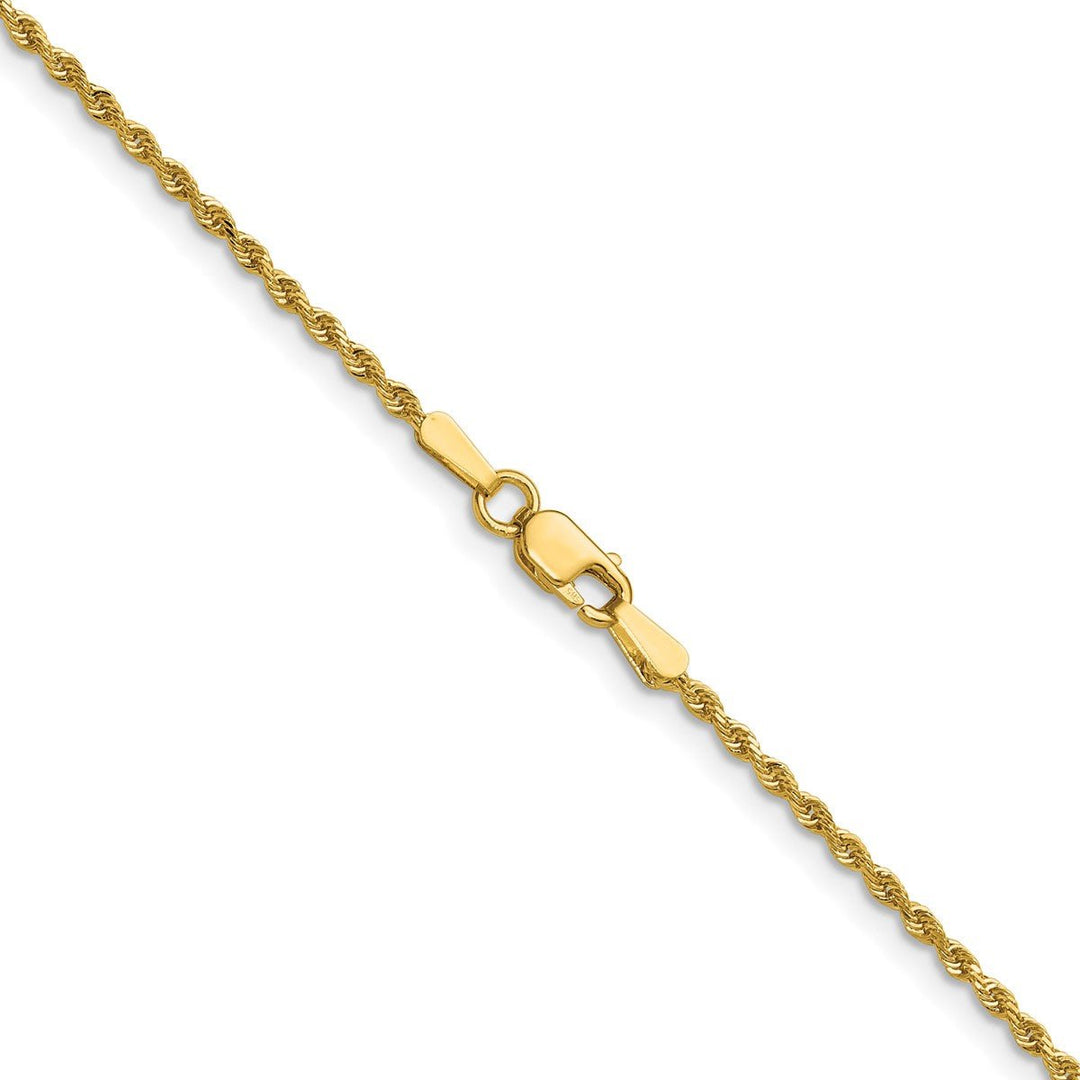 Gold 1.5mm Rope Chain, 16