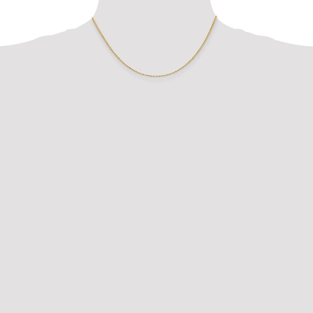 Gold 1.5mm Rope Chain, 16