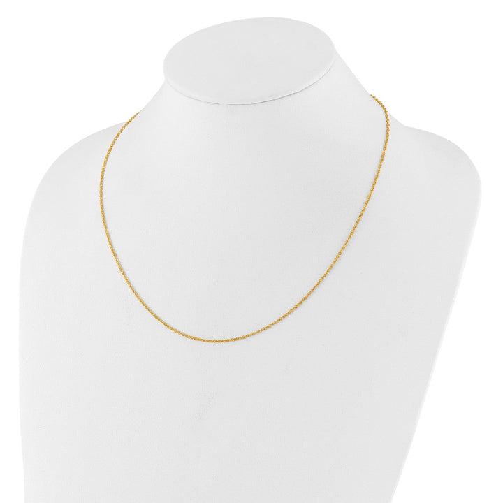 Gold 1.5mm Rope Chain, 16" - Chain - Design Jewellers Edmonton