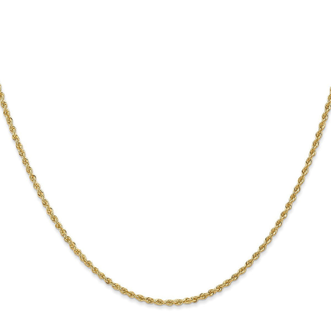 Gold 1.5mm Rope Chain, 16