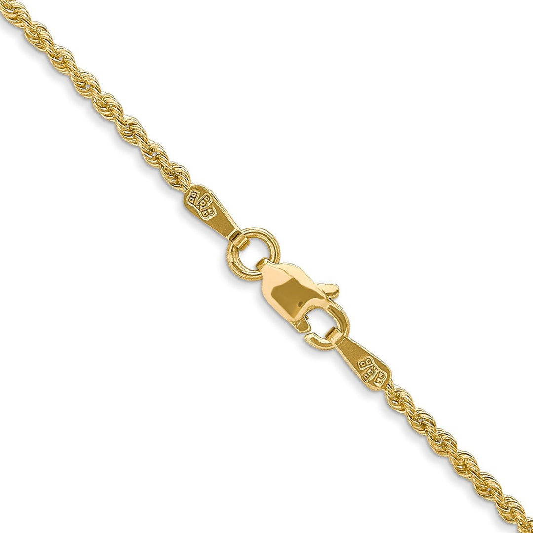 Gold 1.5mm Rope Chain, 16
