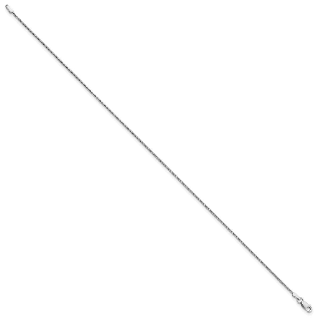 Gold 1.5mm Spiga (Wheat) Chain, 10