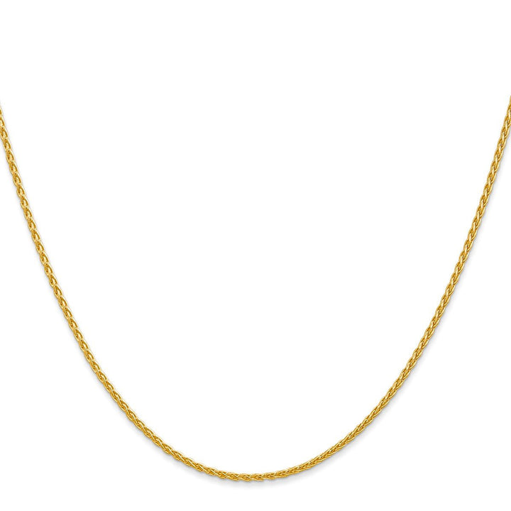 Gold 1.5mm Spiga (Wheat) Chain, 16" - Chain - Design Jewellers Edmonton