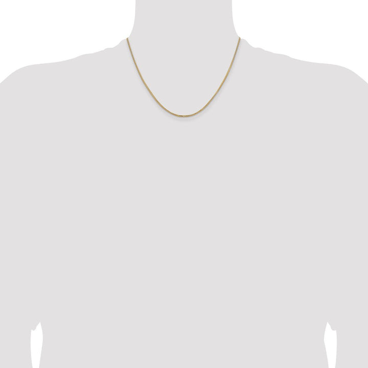 Gold 1.5mm Spiga (Wheat) Chain, 18" - Chain - Design Jewellers Edmonton
