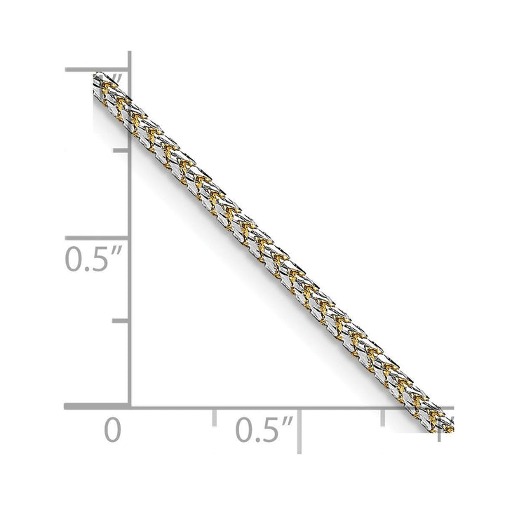 Gold 1.5mm Spiga (Wheat) Chain, 18" - Chain - Design Jewellers Edmonton
