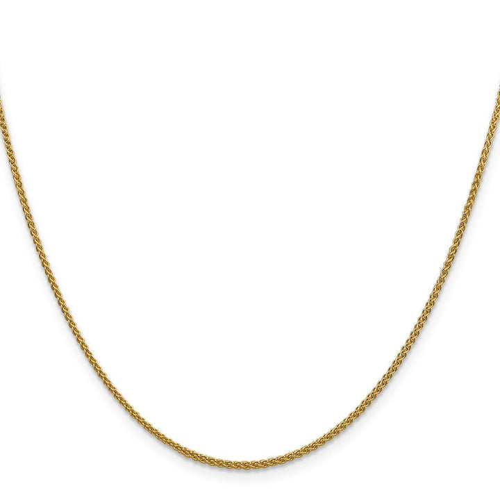 Gold 1.5mm Spiga (Wheat) Chain, 18" - Chain - Design Jewellers Edmonton