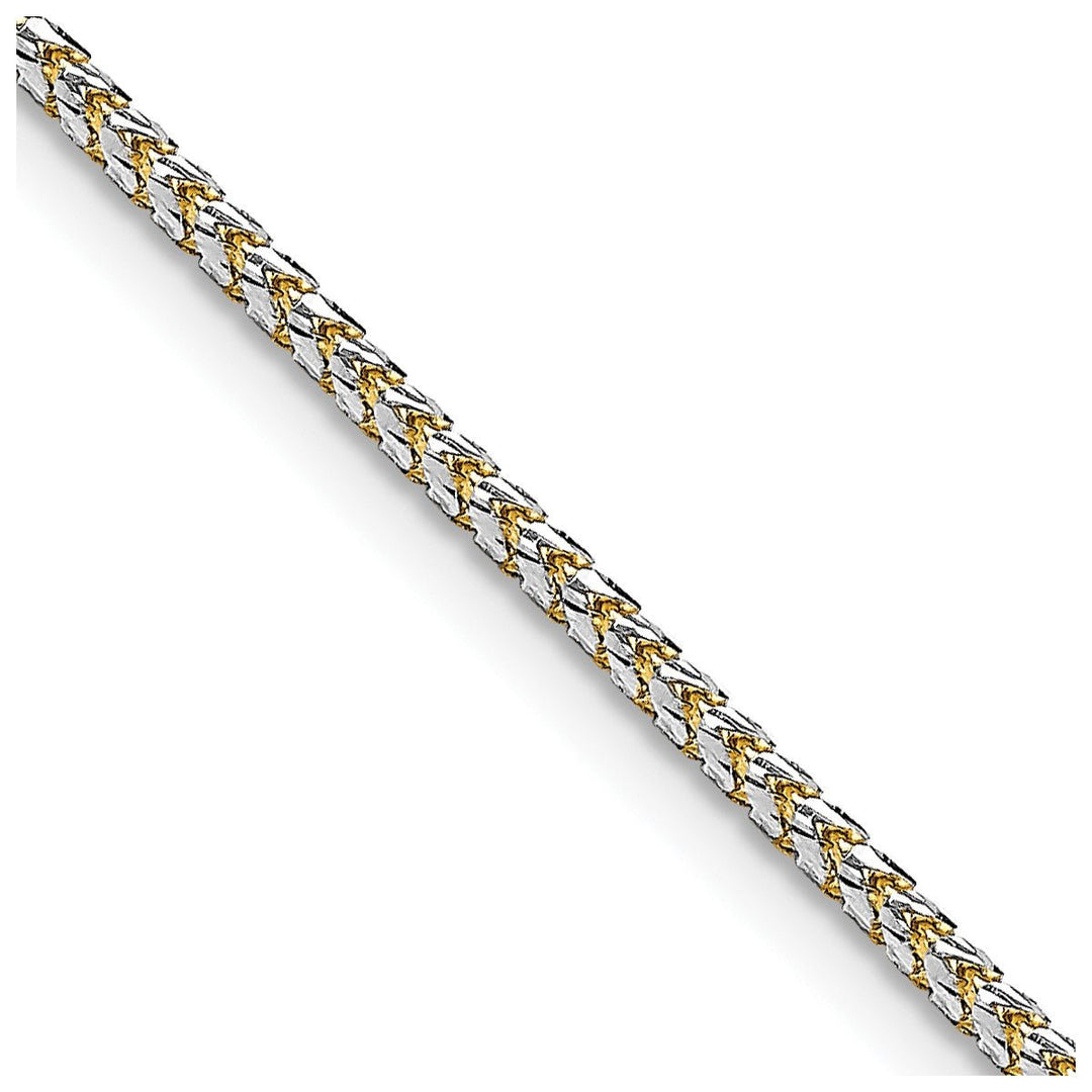 Gold 1.5mm Spiga (Wheat) Chain, 18"