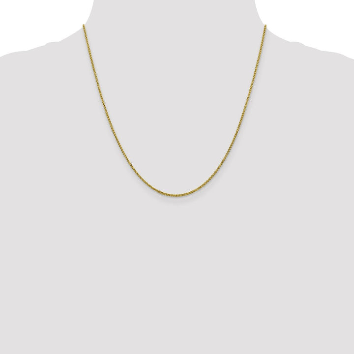 Gold 1.5mm Spiga (Wheat) Chain, 20" - Chain - Design Jewellers Edmonton