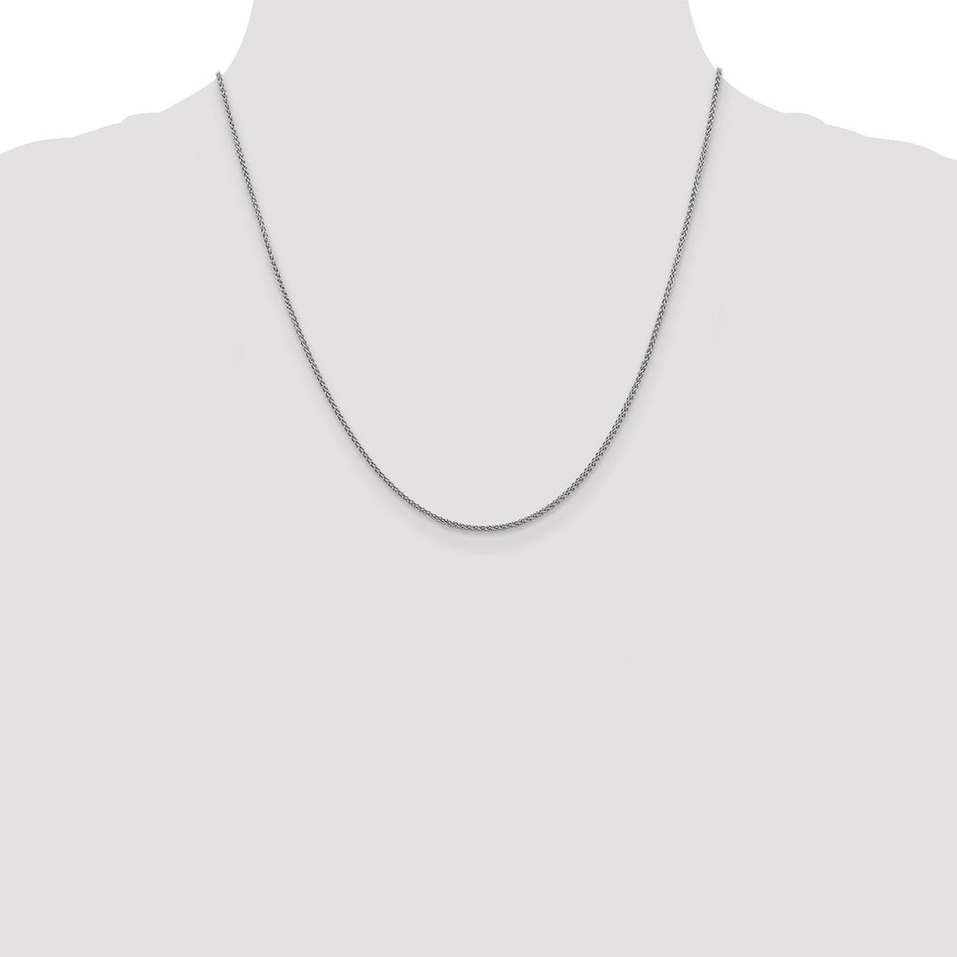 Gold 1.5mm Spiga (Wheat) Chain, 20