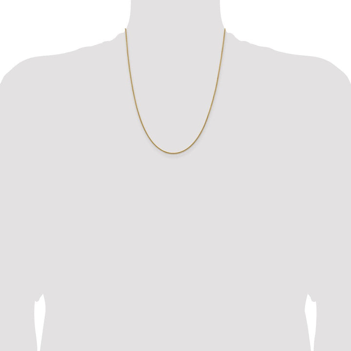 Gold 1.5mm Spiga (Wheat) Chain, 22" - Chain - Design Jewellers Edmonton