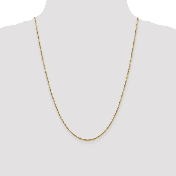 Gold 1.5mm Spiga (Wheat) Chain, 24" - Chain - Design Jewellers Edmonton
