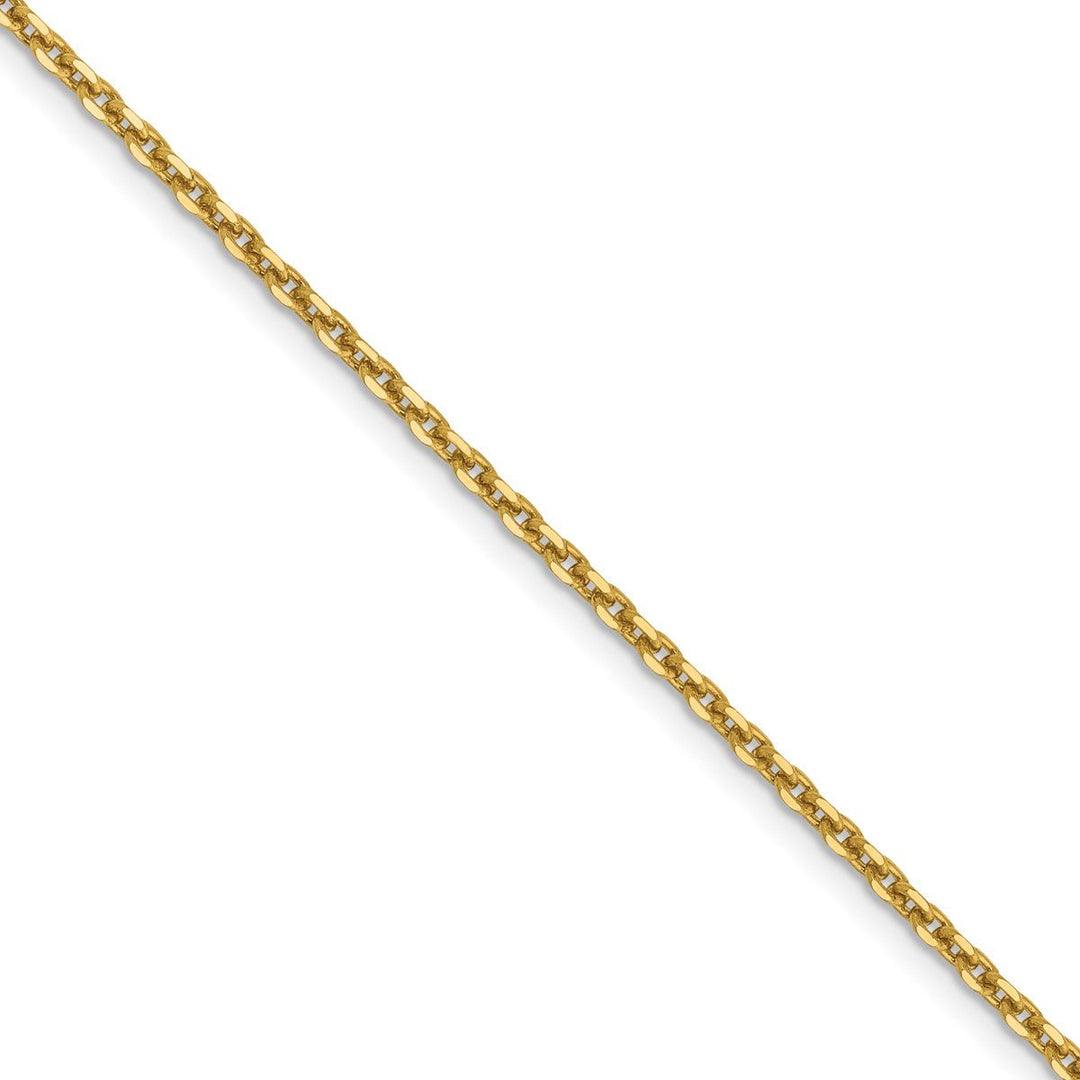 Gold 1.65mm Cable Chain, 100"