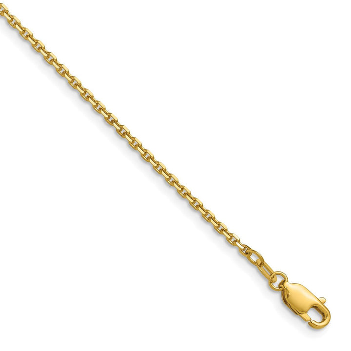 Gold 1.65mm Cable Chain, 24" - Chain - Design Jewellers Edmonton