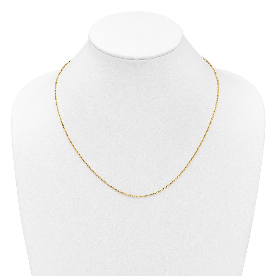Gold 1.65mm Cable Chain, 30