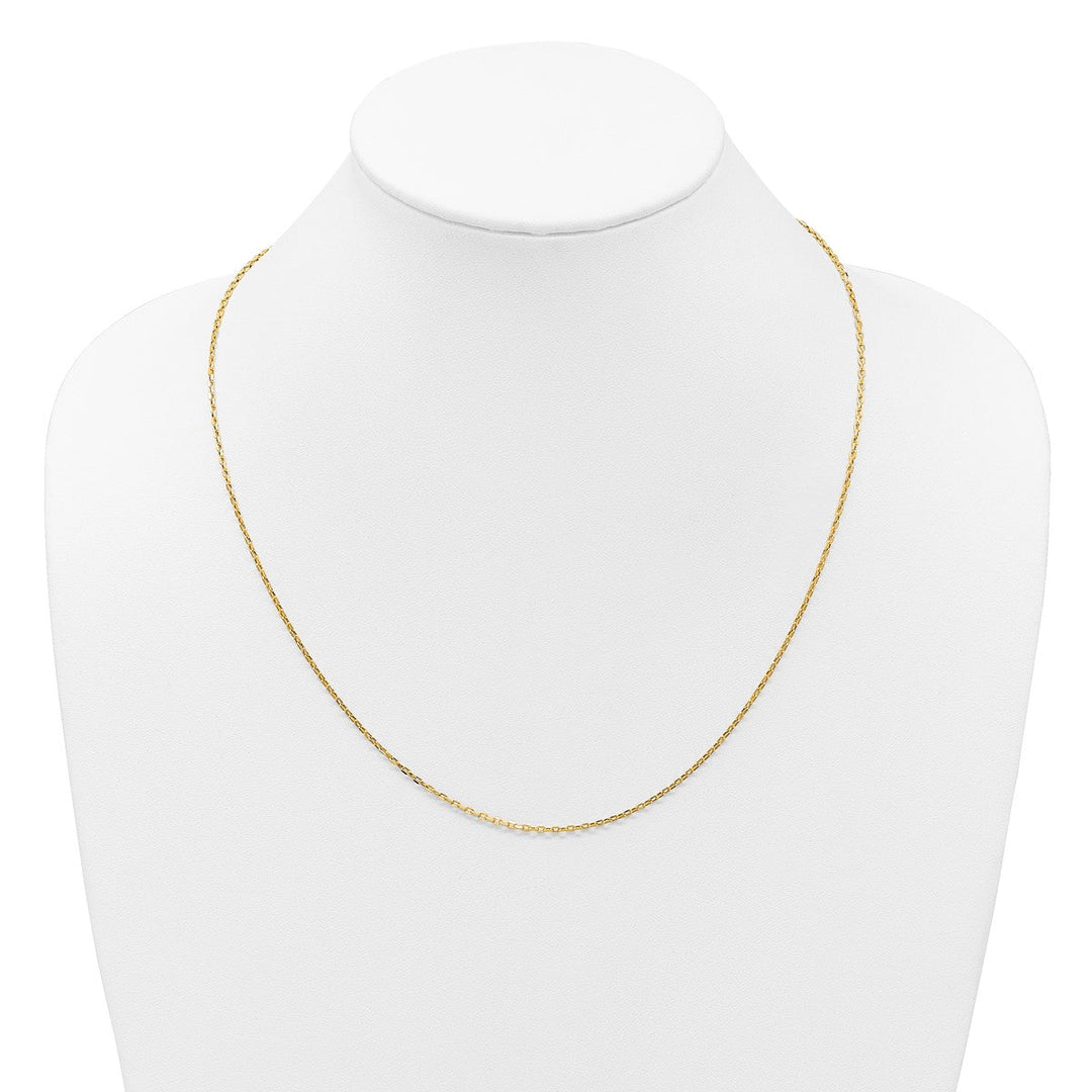 Gold 1.65mm Cable Chain, 30