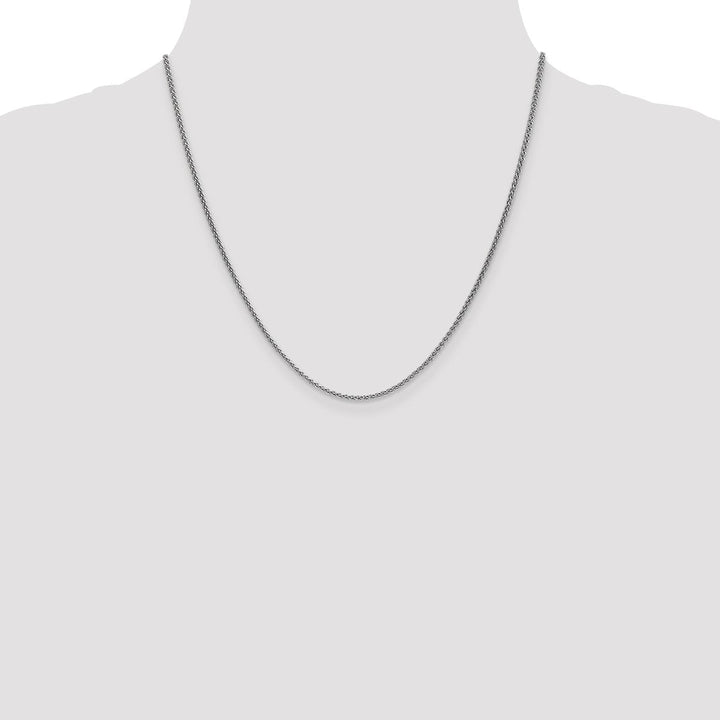 Gold 1.65mm Spiga (Wheat) Chain, 20" - Chain - Design Jewellers Edmonton