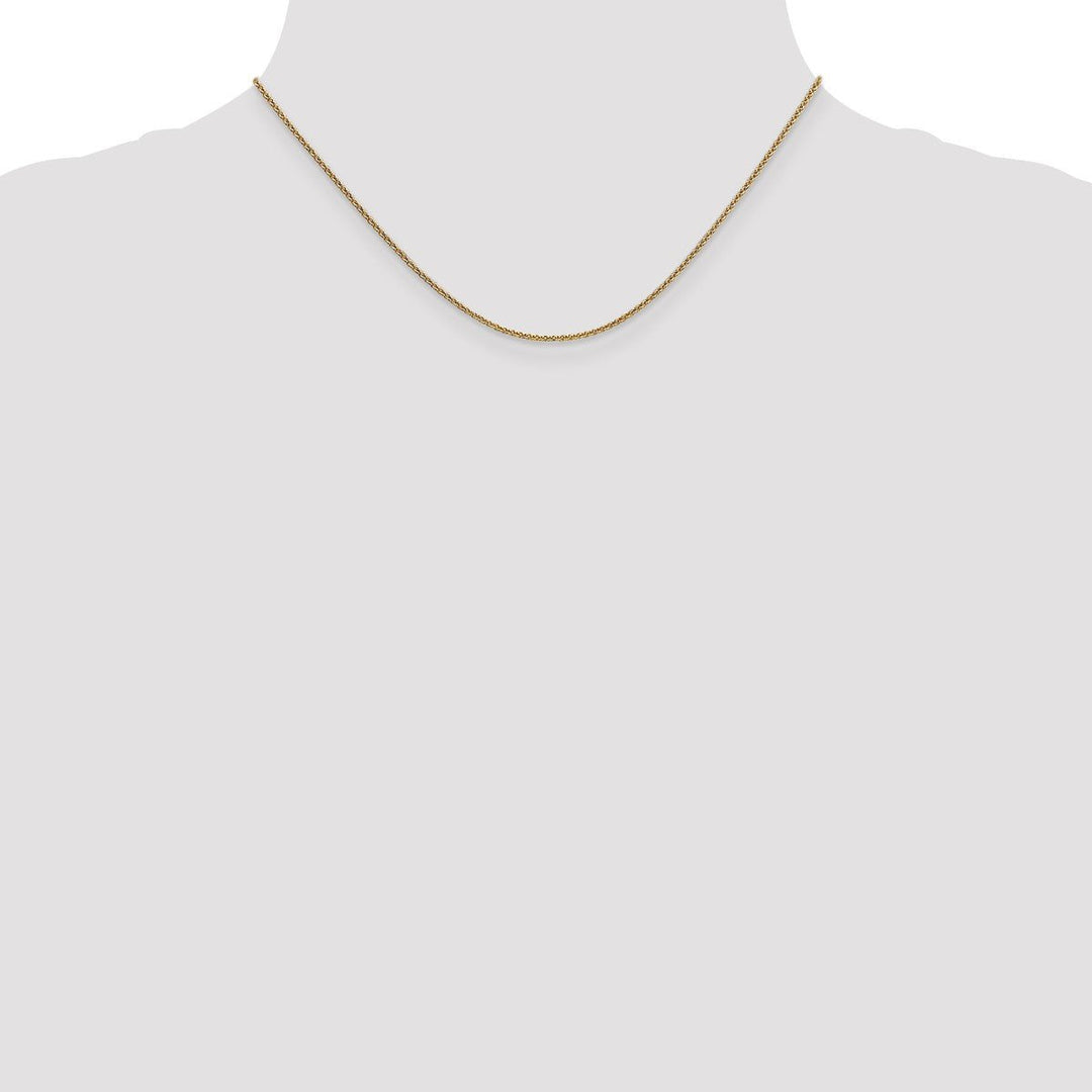 Gold 1.6mm Cable Chain, 16