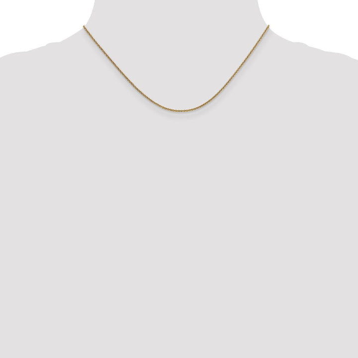 Gold 1.6mm Cable Chain, 16" - Chain - Design Jewellers Edmonton