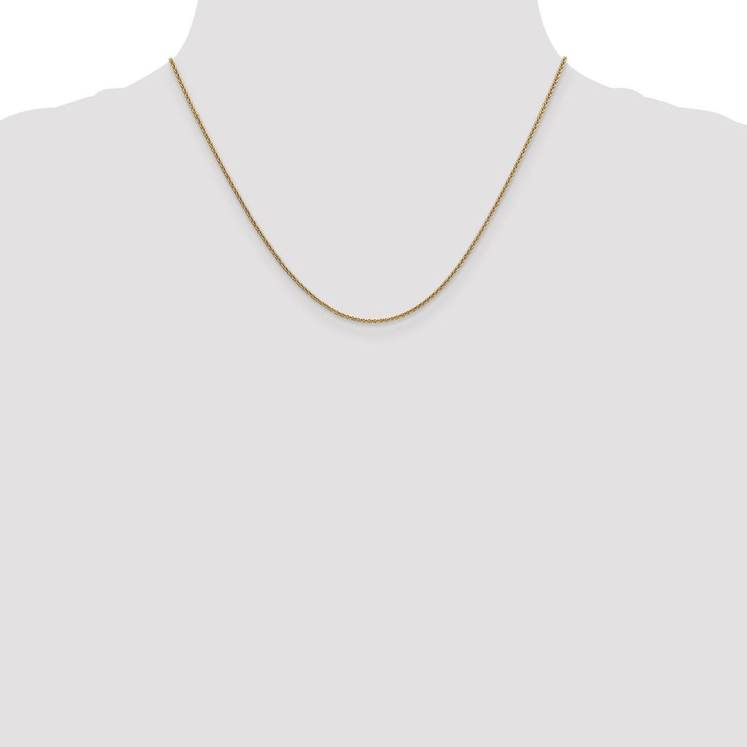 Gold 1.6mm Cable Chain, 18