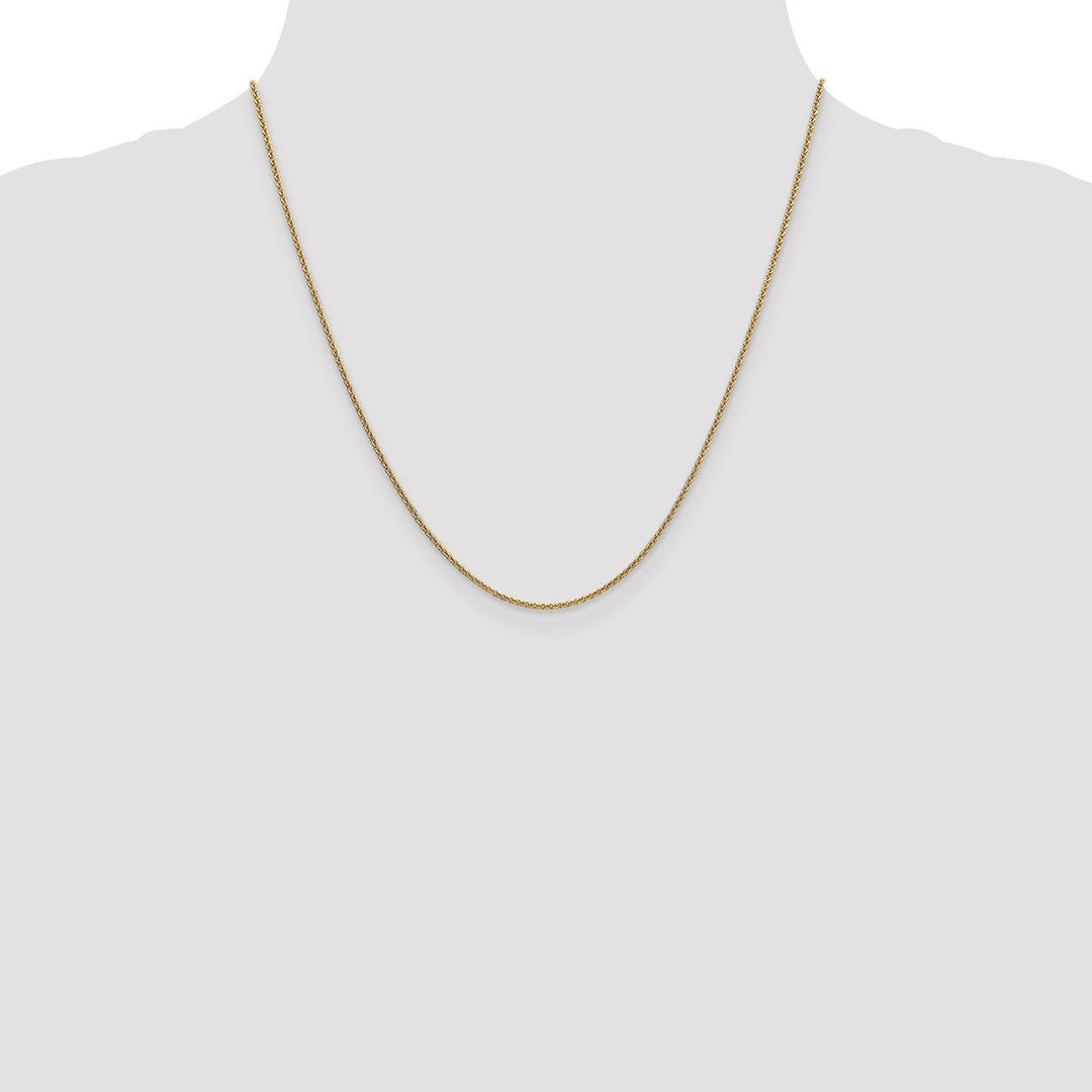 Gold 1.6mm Cable Chain, 20