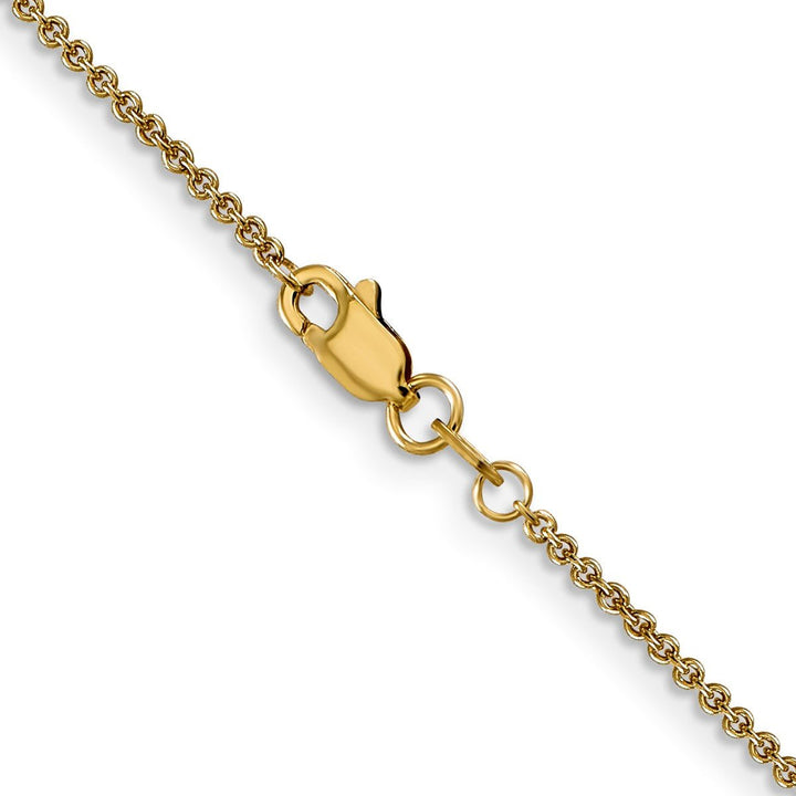 Gold 1.6mm Cable Chain, 22" - Chain - Design Jewellers Edmonton