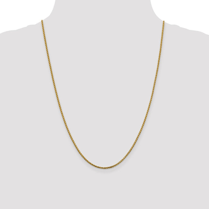 Gold 1.6mm Franco Chain, 24" - Chain - Design Jewellers Edmonton