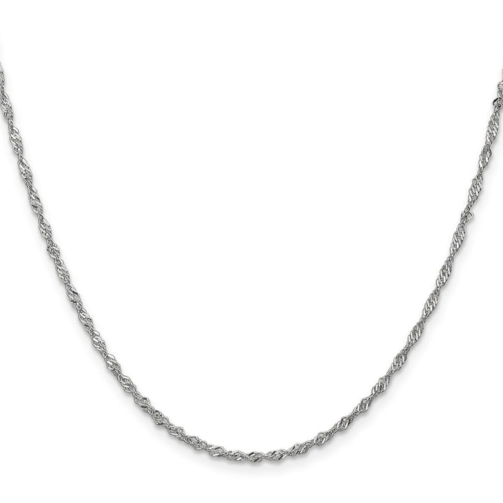 Gold 1.6mm Singapore Chain, 16" - Chain - Design Jewellers Edmonton