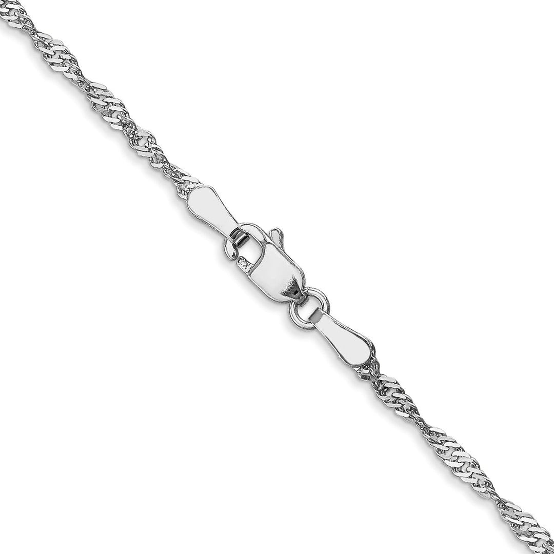 Gold 1.6mm Singapore Chain, 16