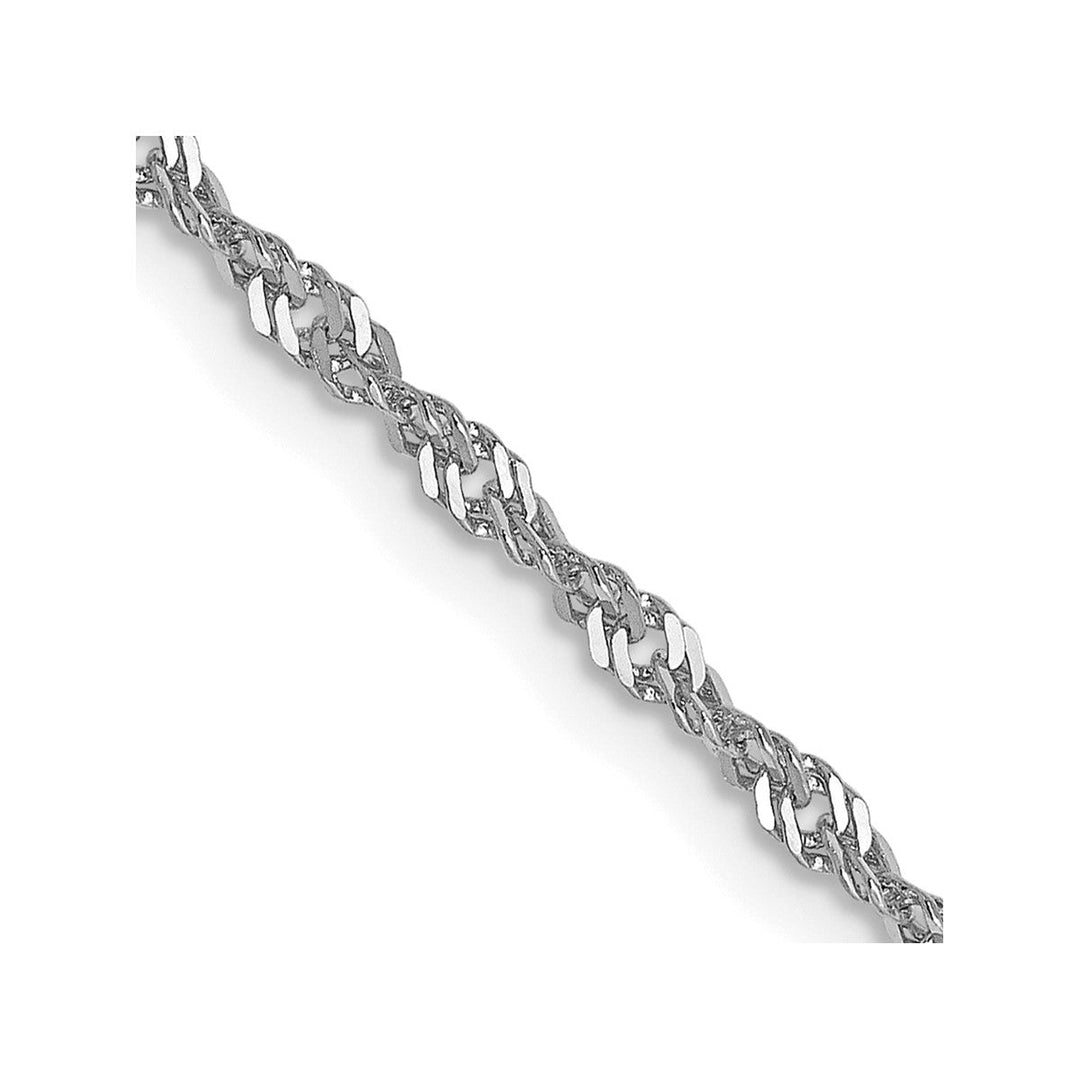 Gold 1.6mm Singapore Chain, 16"