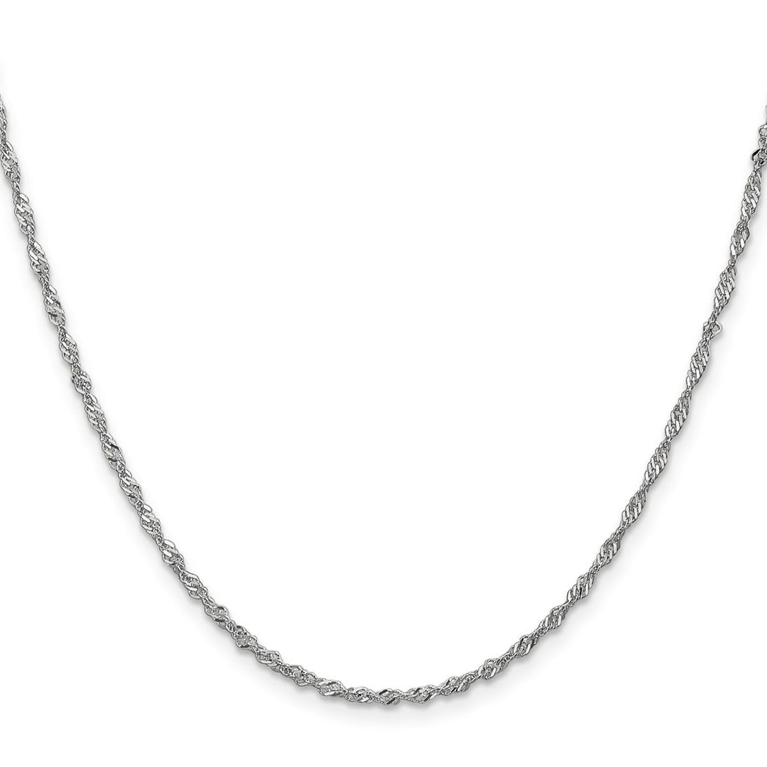 Gold 1.6mm Singapore Chain, 20