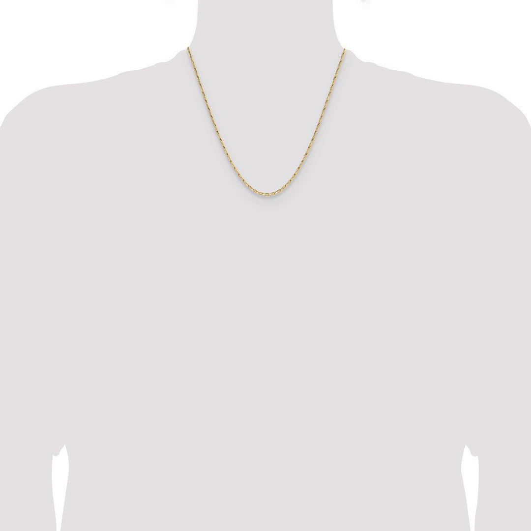 Gold 1.75mm Open Link Chain, 20