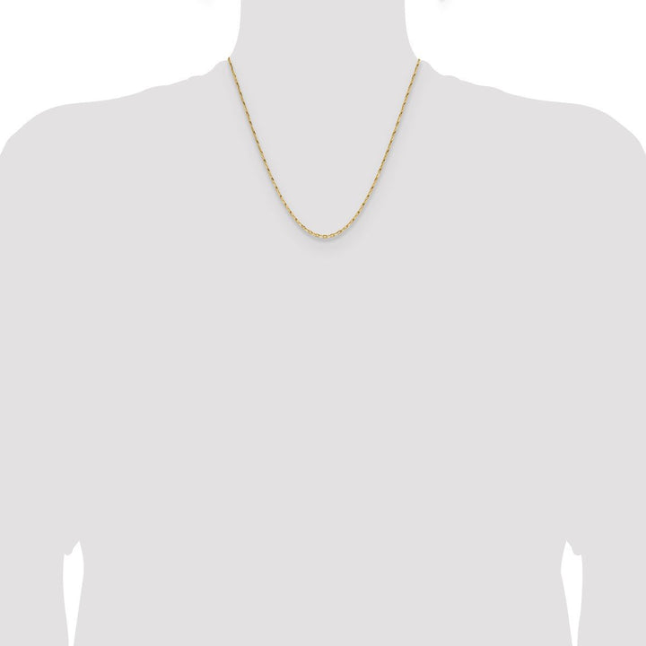 Gold 1.75mm Open Link Chain, 20" - Chain - Design Jewellers Edmonton