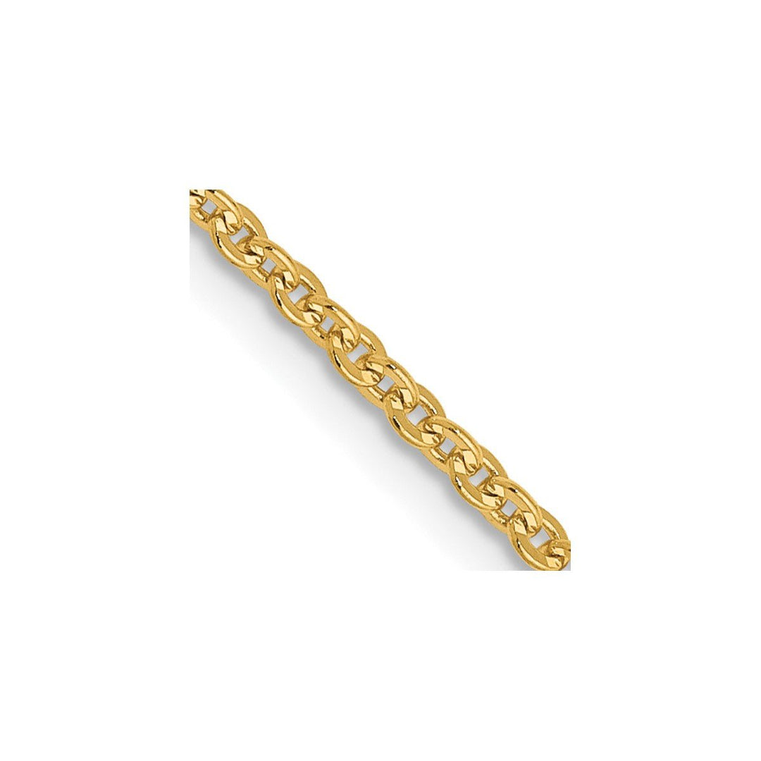 Gold 1.7mm Cable Chain, 24"