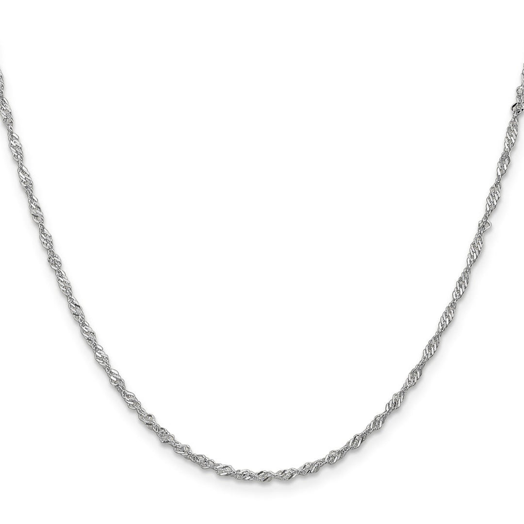 Gold 1.7mm Singapore Chain, 16