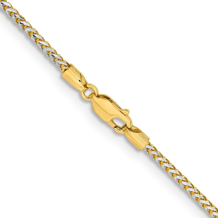 Gold 1.85mm Spiga (Wheat) Chain, 20" - Chain - Design Jewellers Edmonton