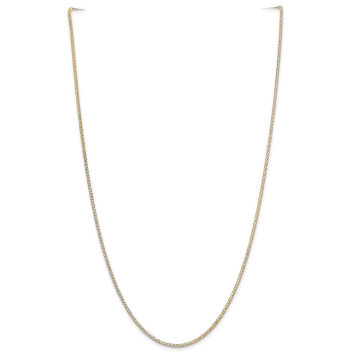 Gold 1.85mm Spiga (Wheat) Chain, 24" - Chain - Design Jewellers Edmonton