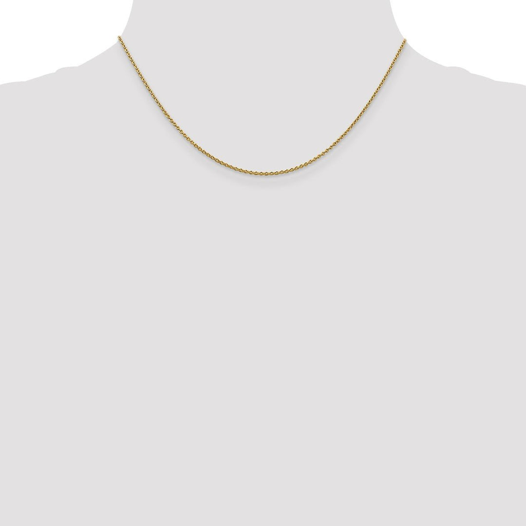 Gold 1.8mm Cable Chain, 16