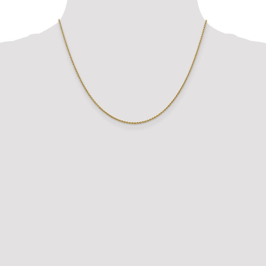 Gold 1.8mm Cable Chain, 18