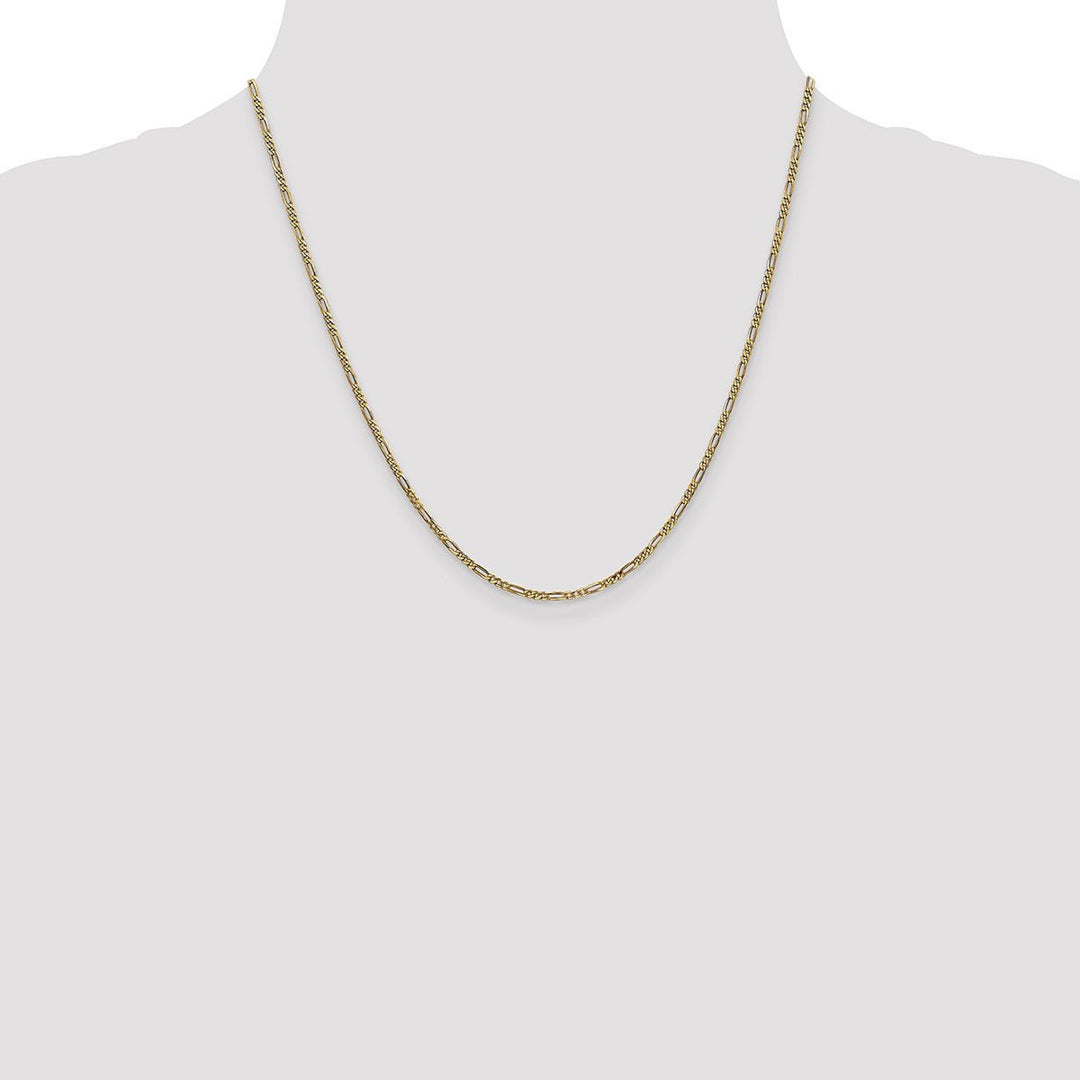 Gold 1.8mm Figaro Chain, 20