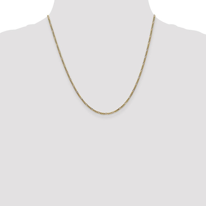 Gold 1.8mm Figaro Chain, 20" - Chain - Design Jewellers Edmonton
