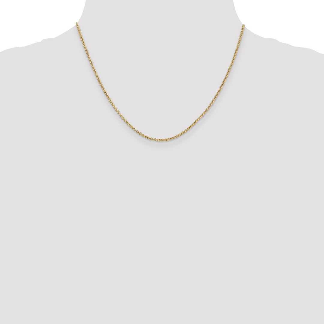 Gold 1.8mm Forzantine Chain, 18