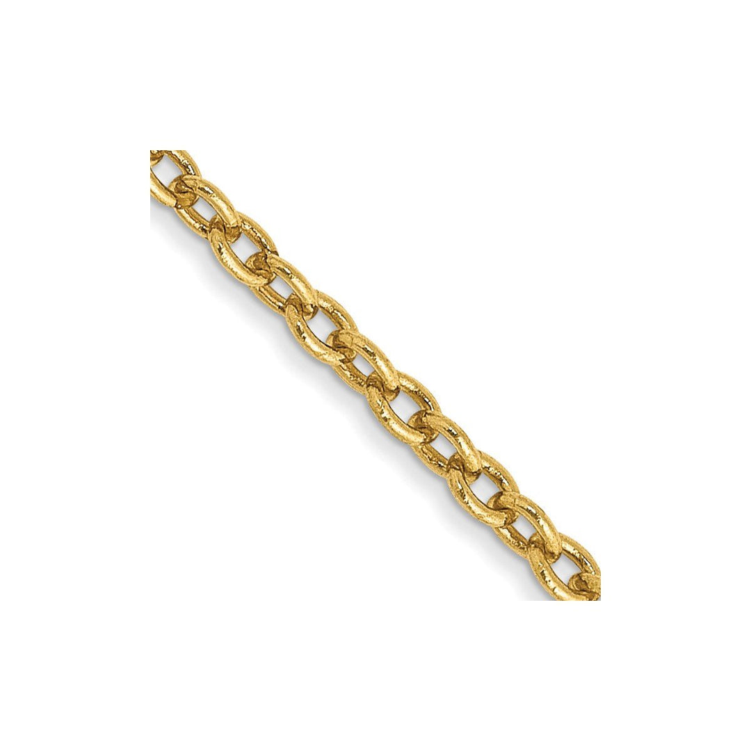 Gold 1.8mm Forzantine Chain, 18"