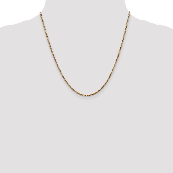 Gold 1.8mm Spiga (Wheat) Chain, 20" - Chain - Design Jewellers Edmonton