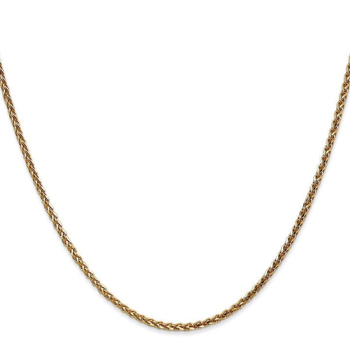 Gold 1.8mm Spiga (Wheat) Chain, 24" - Chain - Design Jewellers Edmonton