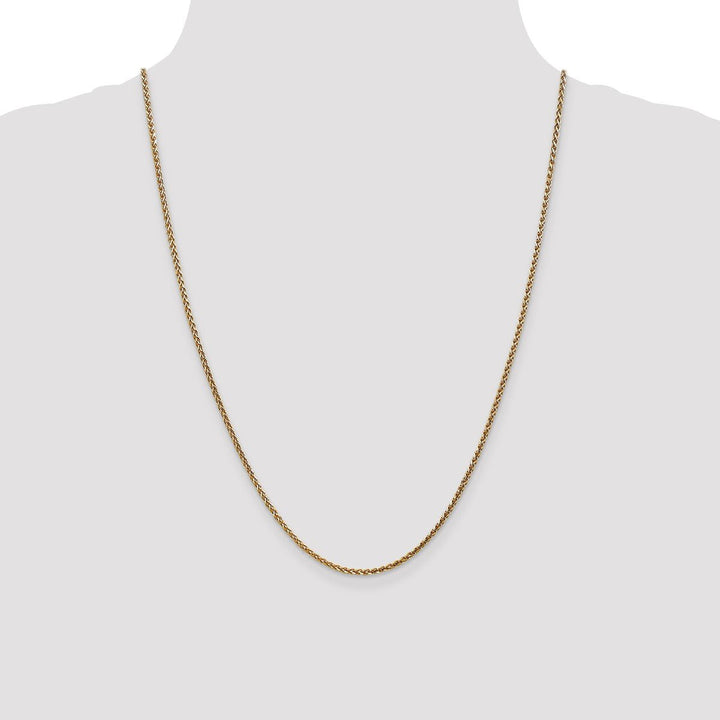 Gold 1.8mm Spiga (Wheat) Chain, 24" - Chain - Design Jewellers Edmonton