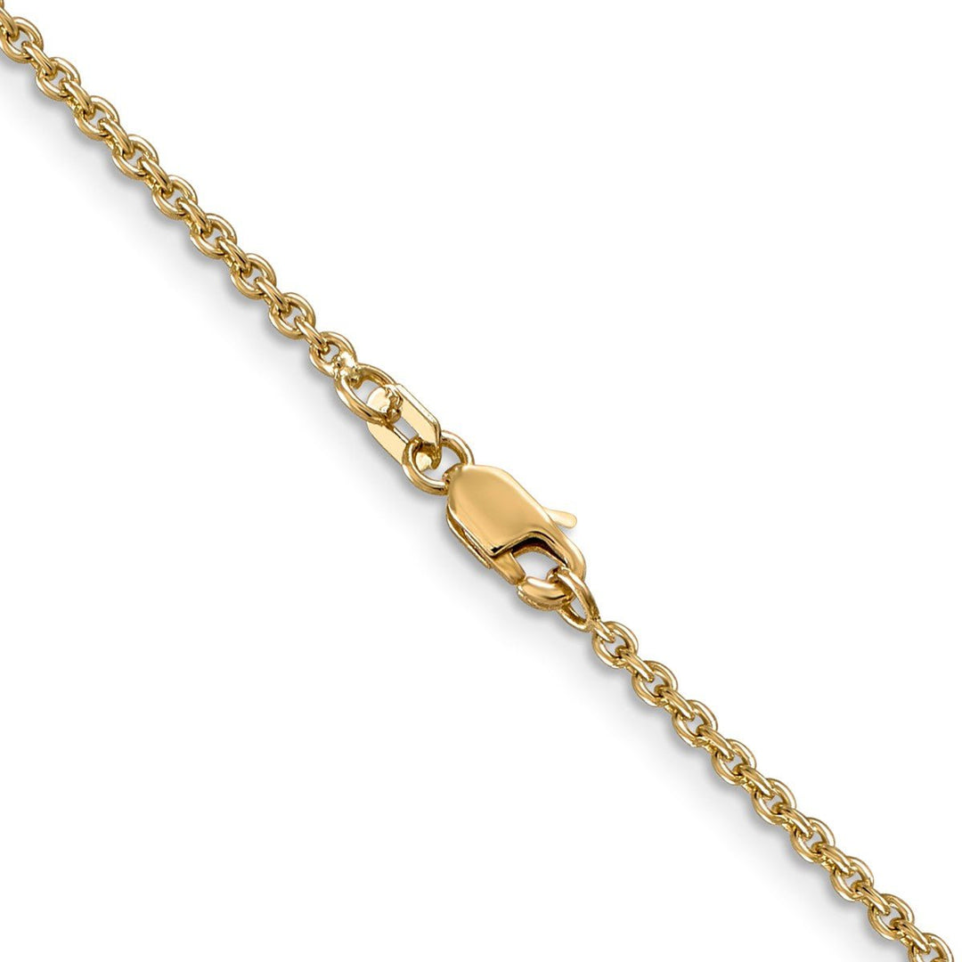 Gold 1.95mm Cable Chain, 18